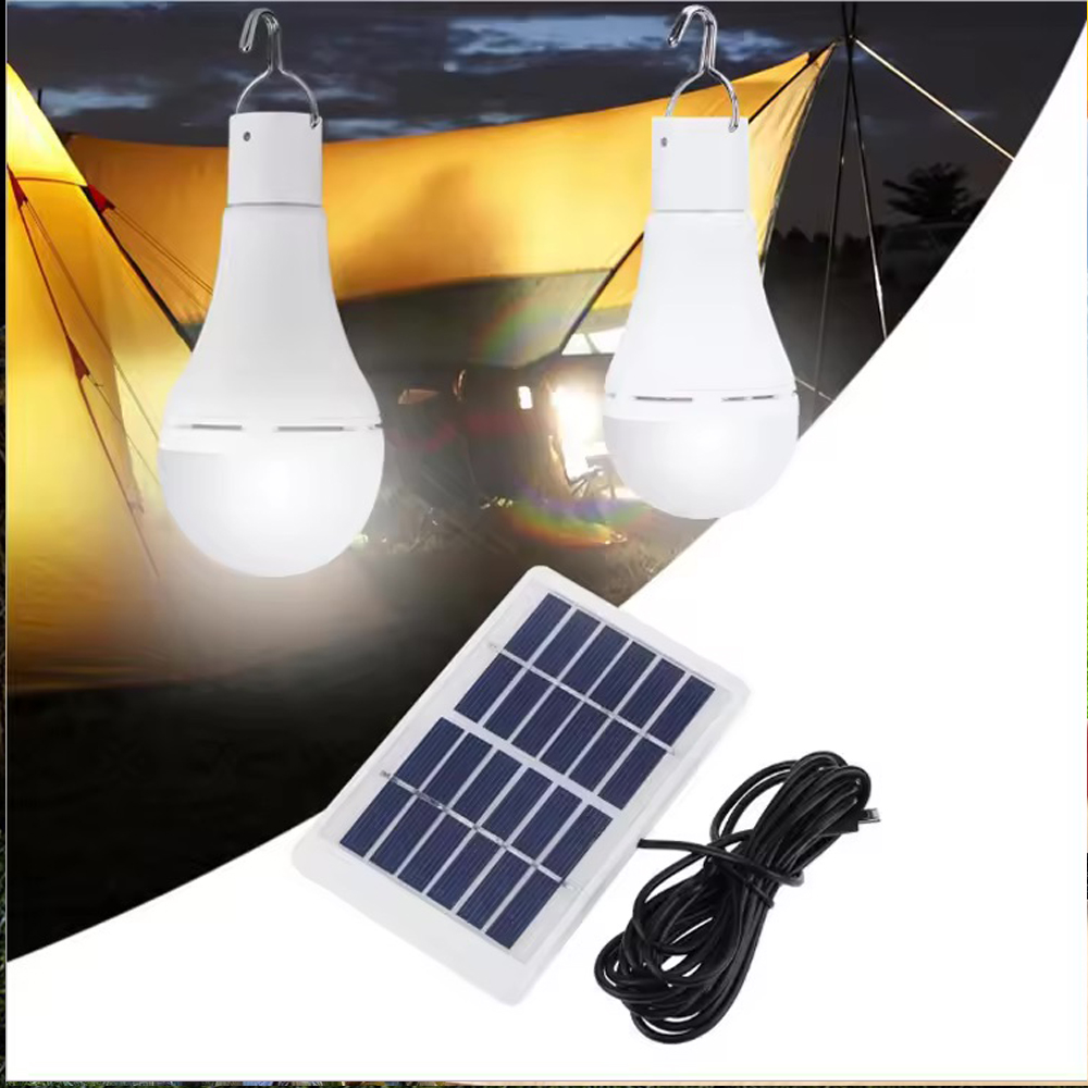 Outdoor Power House - Solar Light USB Charged Hanging Emergency