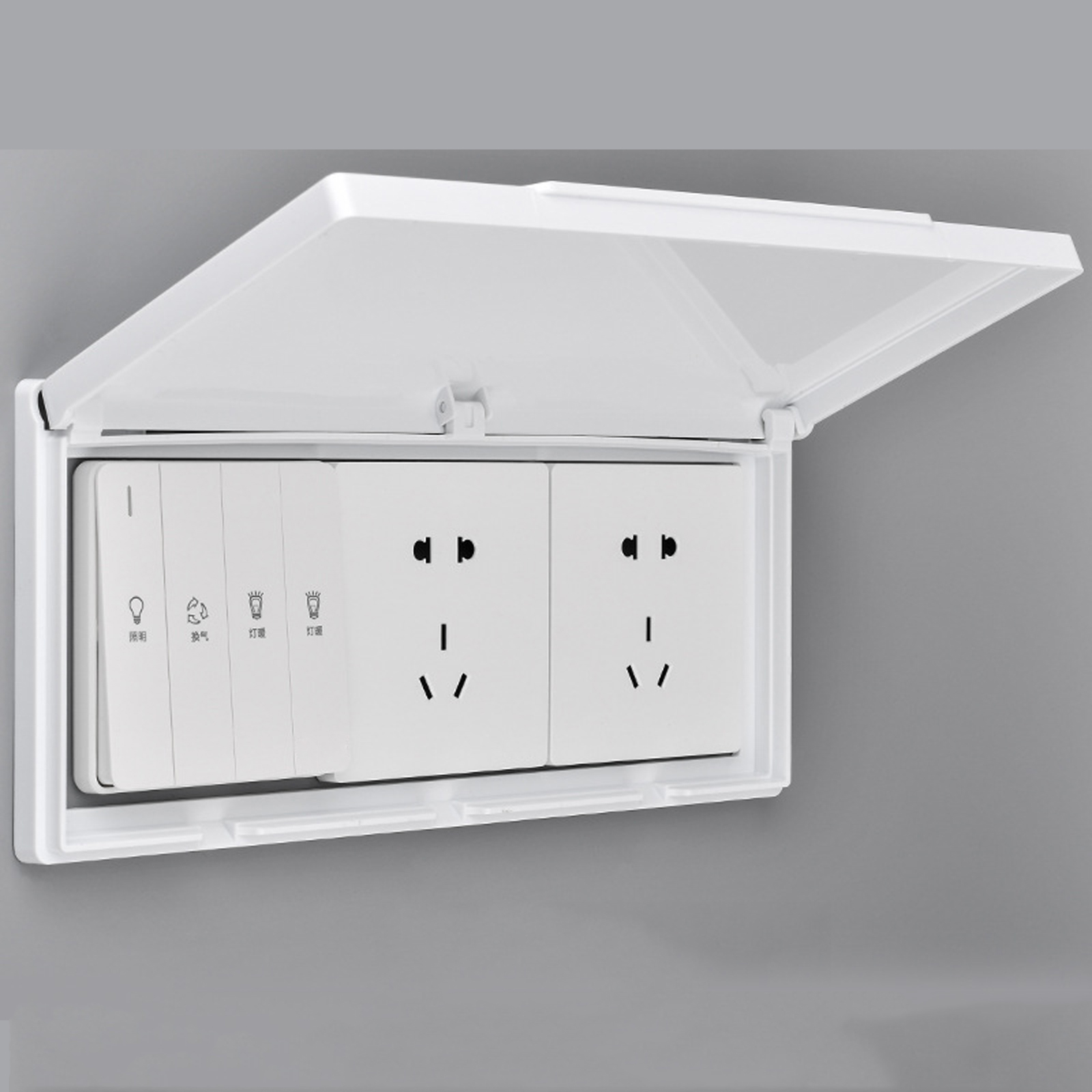 3 Gang Waterproof Outlet Cover - огляд і ціна Outdoor Power Point Cover