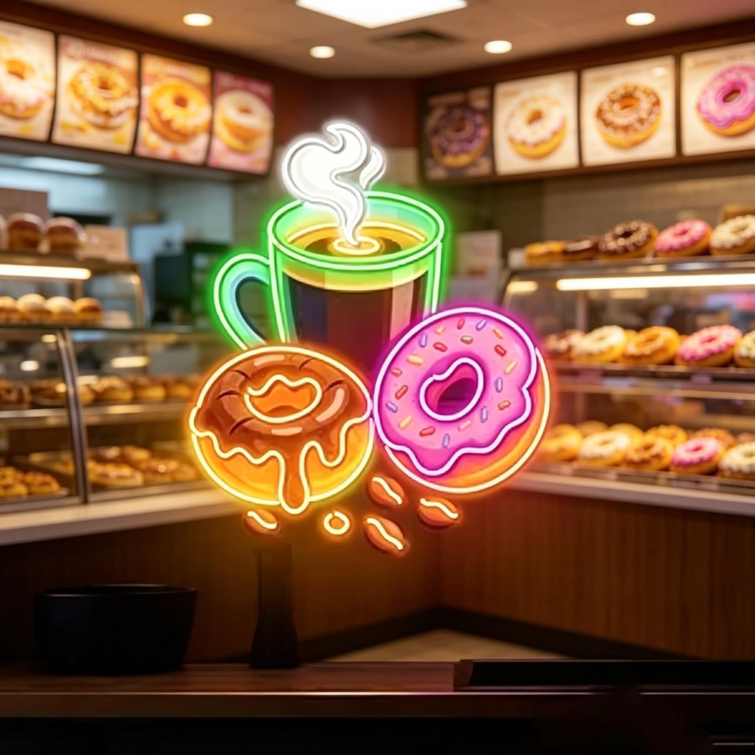 Donuts LED Neon Sign USB Power - огляд і ціна Outdoor Kitchen Power