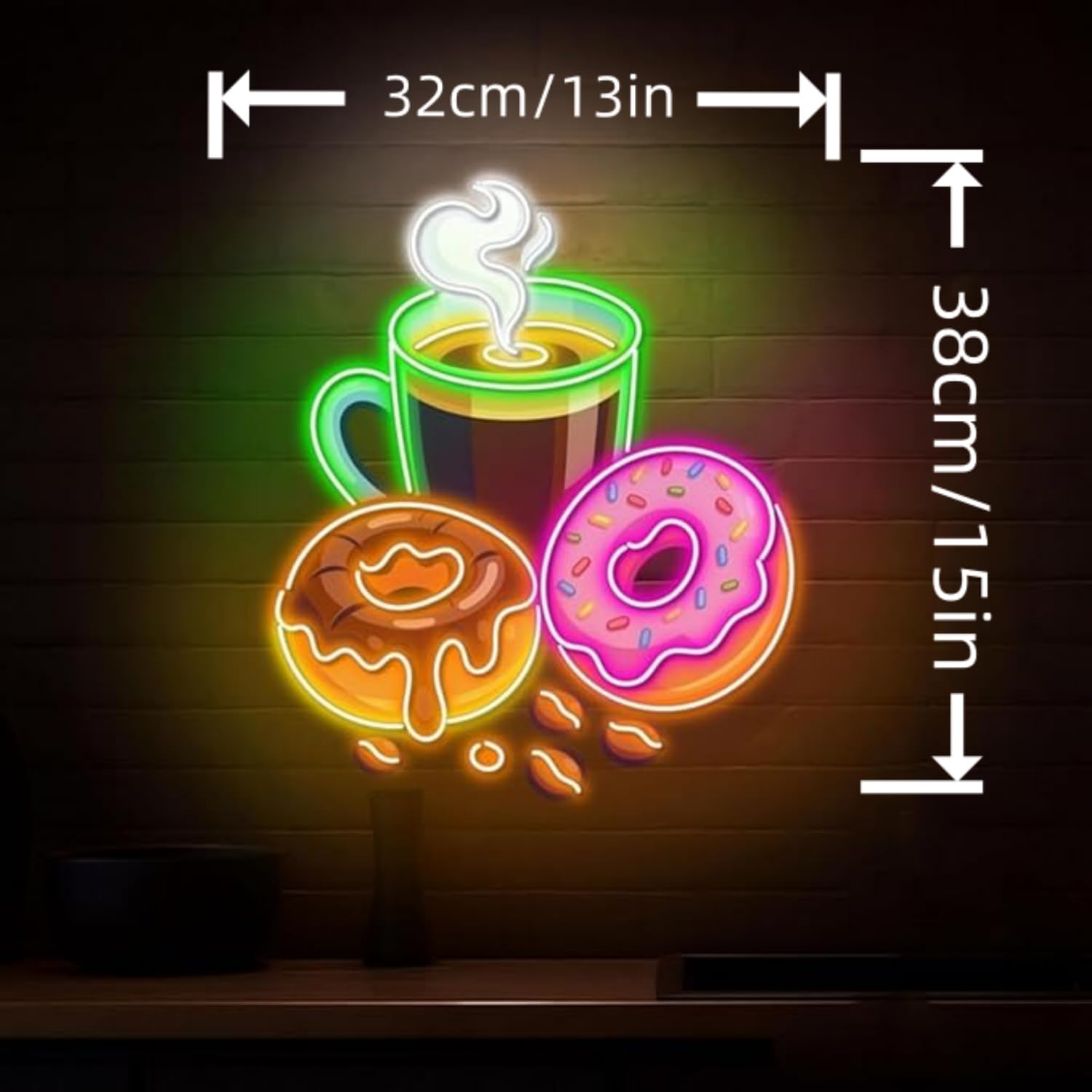 Donuts LED Neon Sign USB Power - огляд і ціна Outdoor Kitchen Power