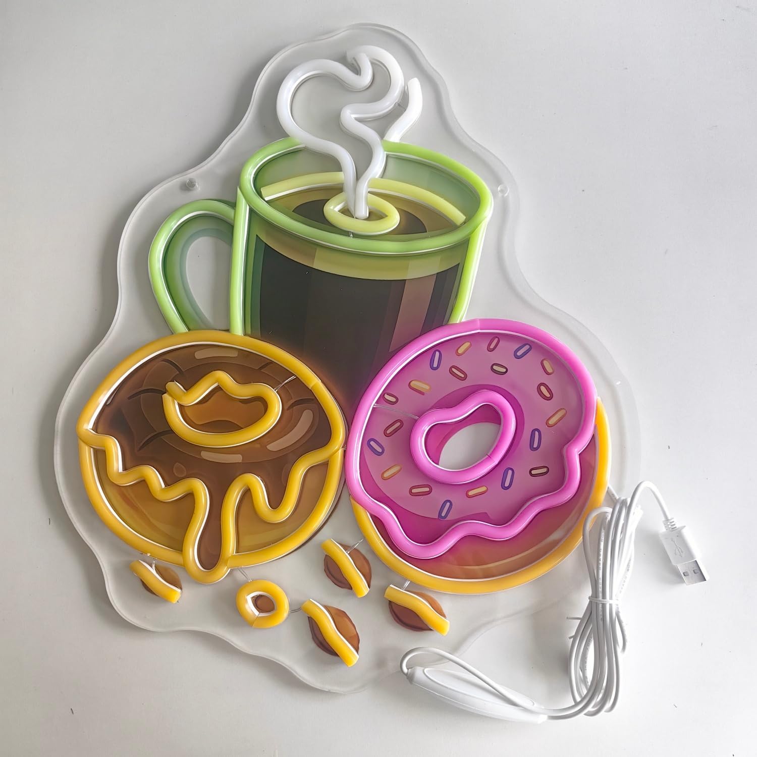 Donuts LED Neon Sign USB Power - огляд і ціна Outdoor Kitchen Power