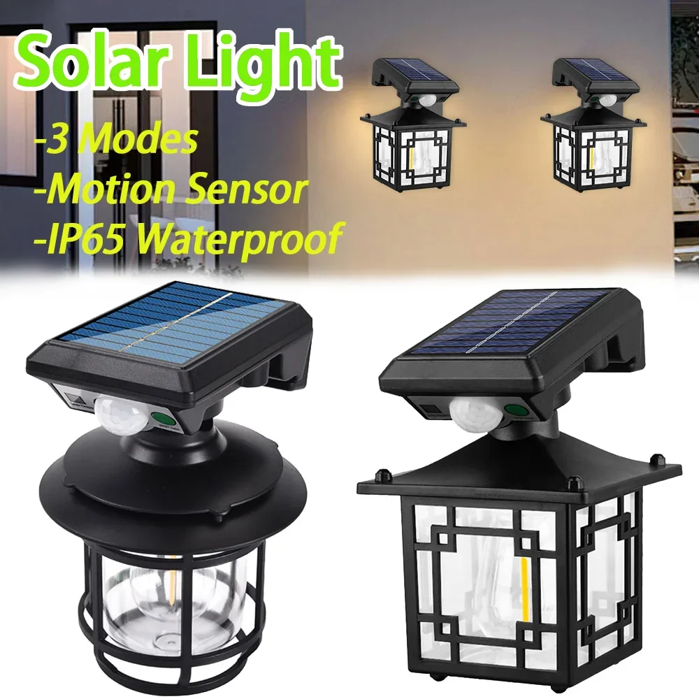 Retro Solar Outdoor Wall Lamp  - огляд і ціна Outdoor Power Outlet Weatherproof