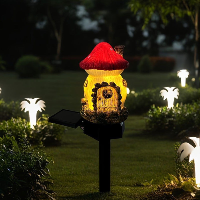Solar Powered Mushroom Lights  - огляд і ціна Outdoor Power House