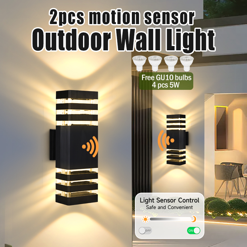 Sensor Light Outdoor Wall Lamp - огляд і ціна Outdoor Power Outlet Weatherproof