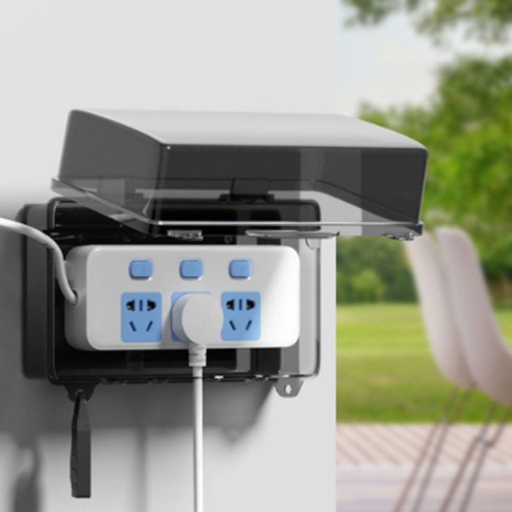 Durable Plastic Plug Box Water - огляд і ціна Outdoor Power Outlet Weatherproof