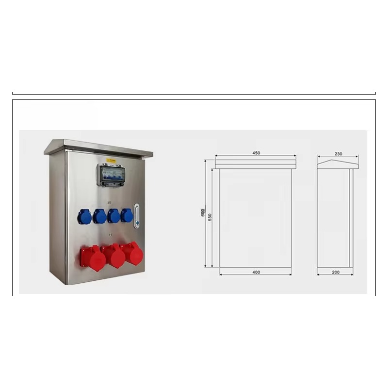 32A IP65 waterproof outdoor pl - огляд і ціна Outdoor Power Distribution Board