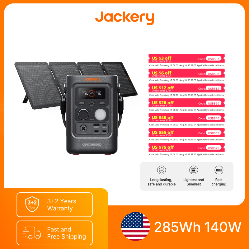 Jackery Explorer 300DC Power B - огляд і ціна Power Outdoor Jackery