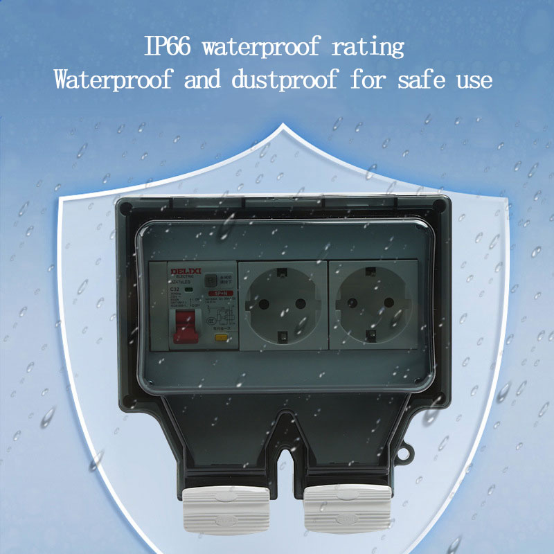 Outdoor Waterproof Socket 86 T - огляд і ціна Outdoor Power Outlet Weatherproof