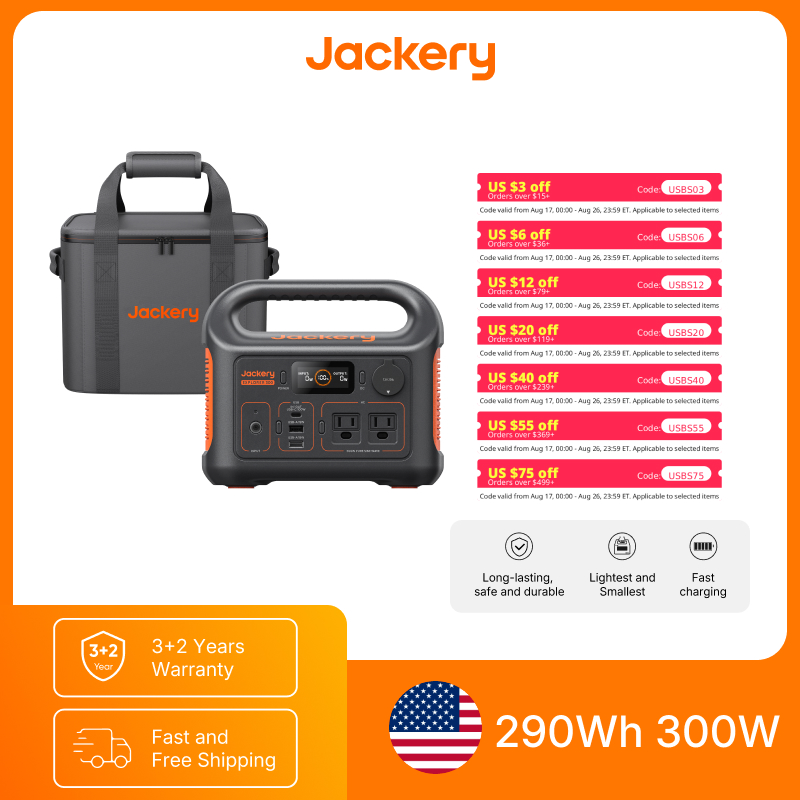 Jackery Portable Power Station - огляд і ціна Power Outdoor Jackery