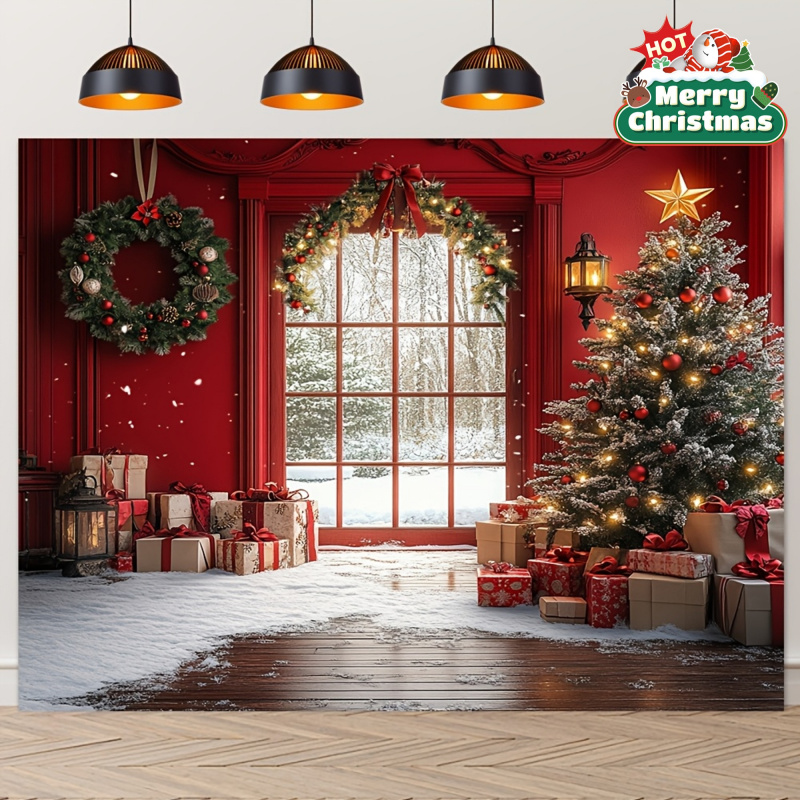 1pc 2D flat winter Christmas s - огляд і ціна Outdoor Power House