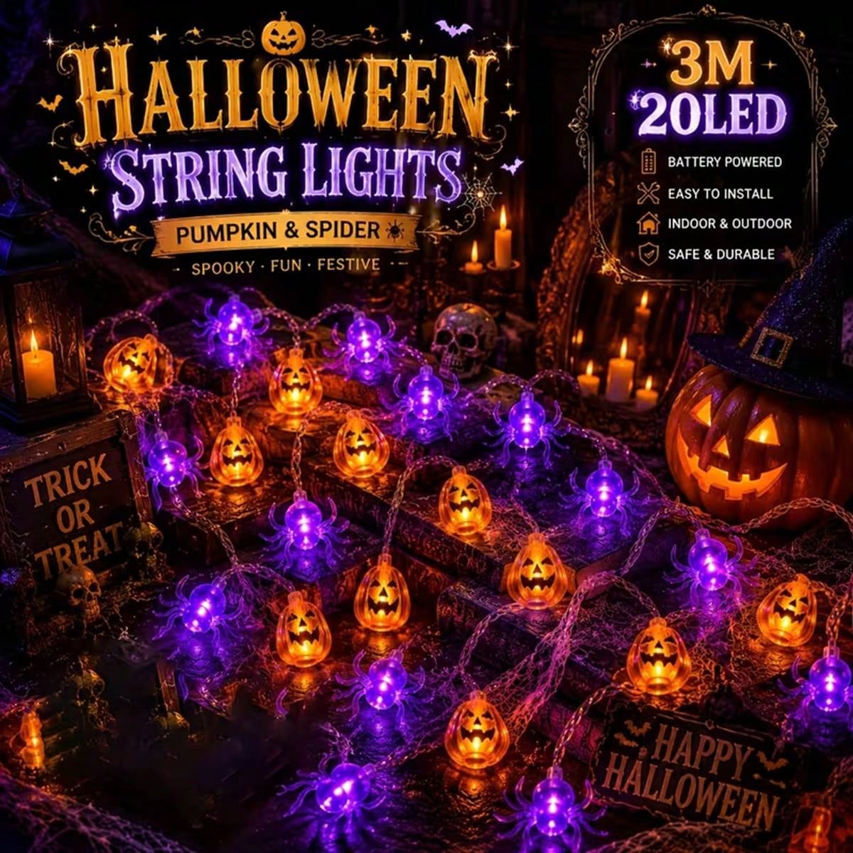1PC Halloween Pumpkin 10/20 LE - огляд і ціна Outdoor Power House