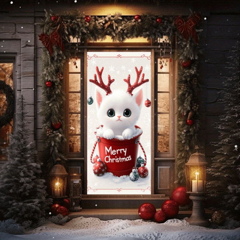 1pc2D flat, Christmas cat door - огляд і ціна Outdoor Power House