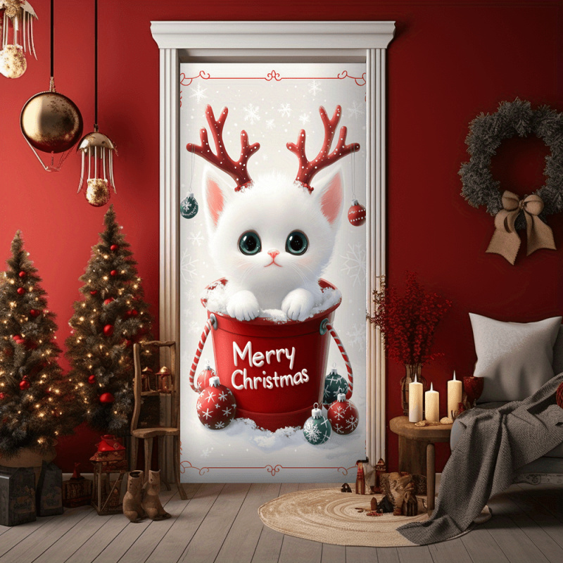 1pc2D flat, Christmas cat door - огляд і ціна Outdoor Power House