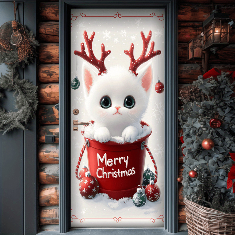 1pc2D flat, Christmas cat door - огляд і ціна Outdoor Power House