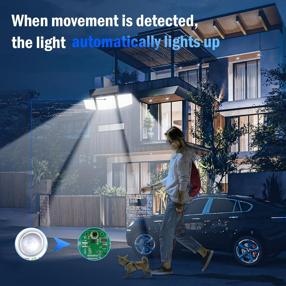 Solar LED Wall Light |Three-he - огляд і ціна Outdoor Power Outlet Weatherproof