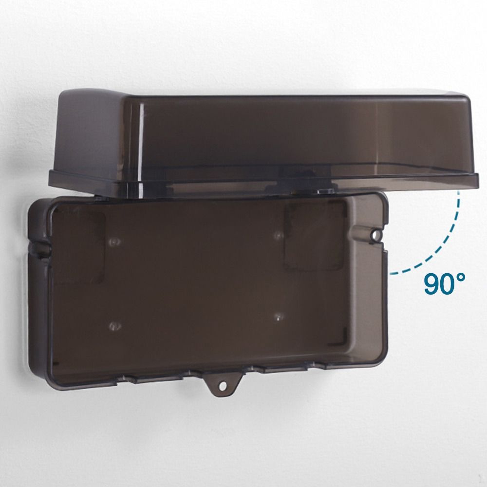 Portable Plastic Plug Box Anti - огляд і ціна Outdoor Power Outlet Weatherproof