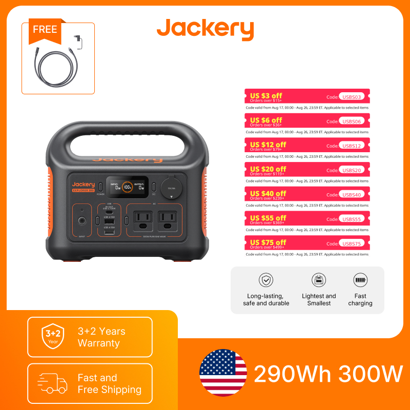 Jackery Portable Power Station - огляд і ціна Power Outdoor Jackery
