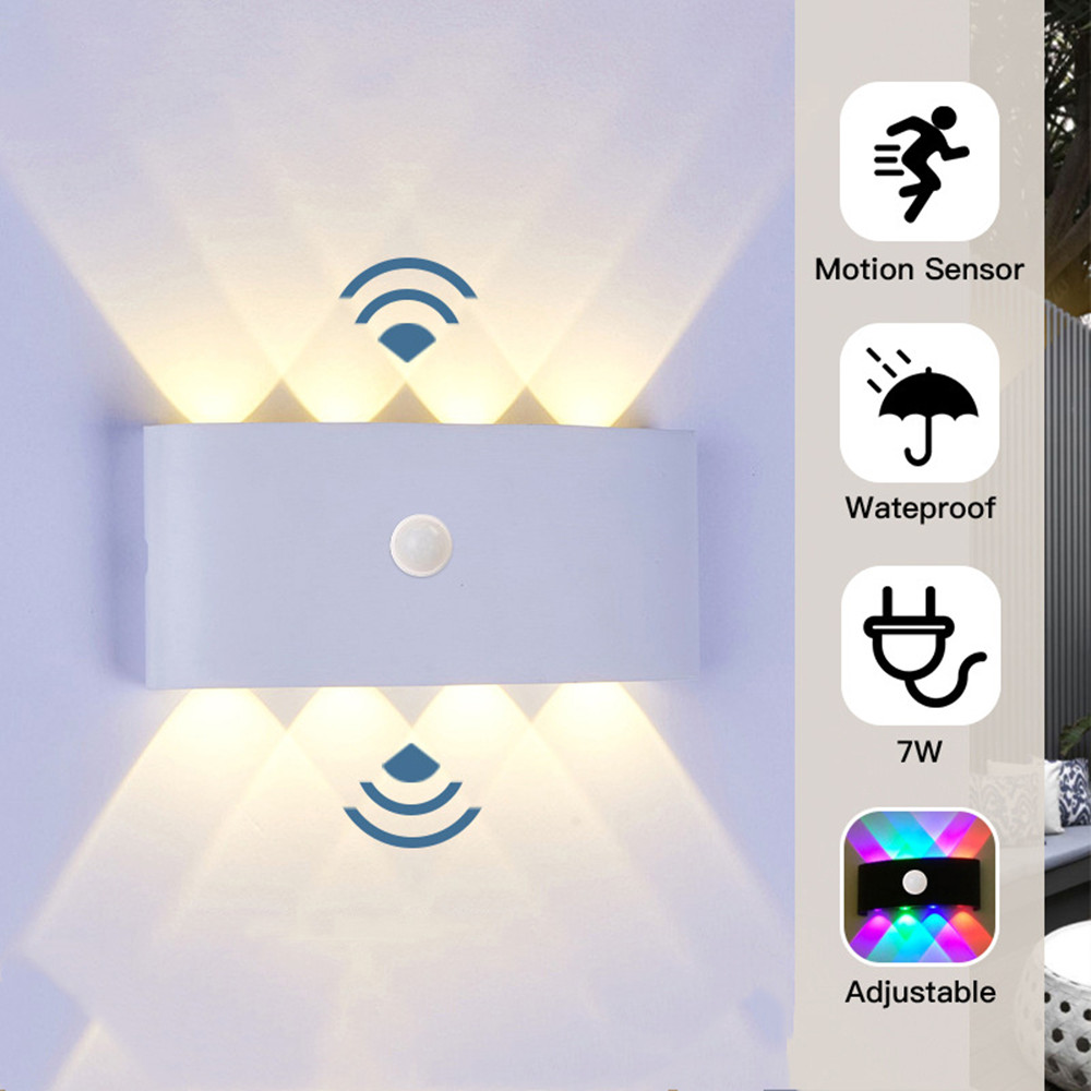 PIR Motion Sensor Wall Lamp AC - огляд і ціна Outdoor Power Outlet Weatherproof