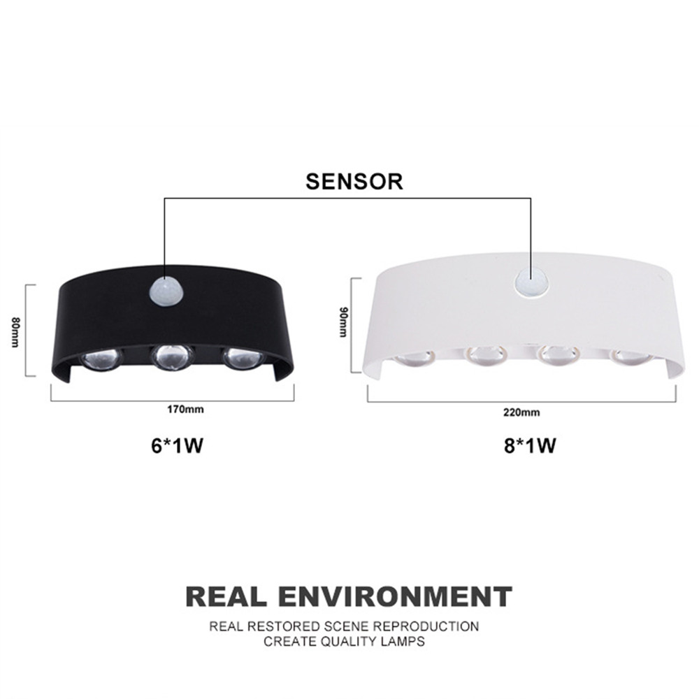 PIR Motion Sensor Wall Lamp AC - огляд і ціна Outdoor Power Outlet Weatherproof