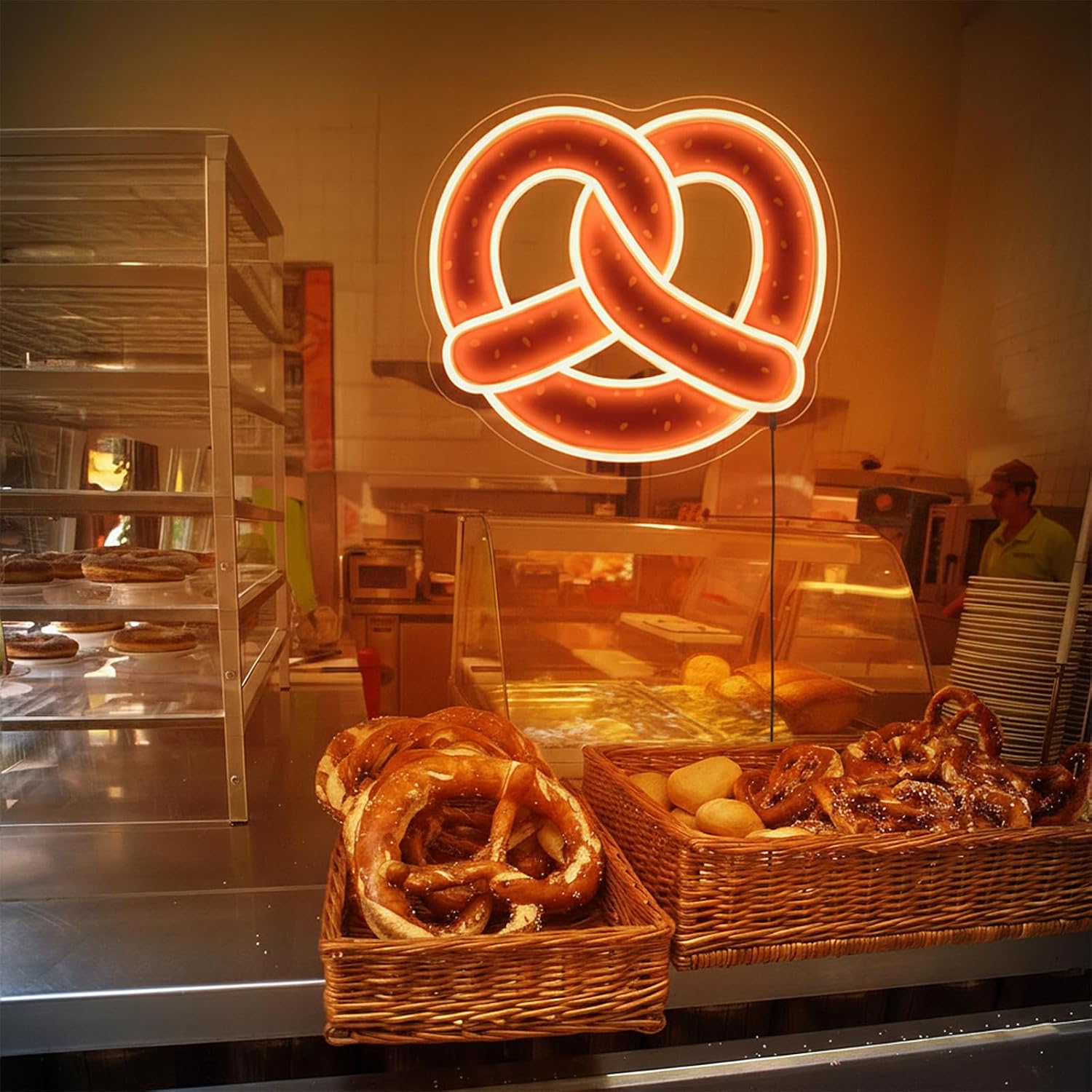 Pretzel Neon Sign USB Powered  - огляд і ціна Outdoor Kitchen Power