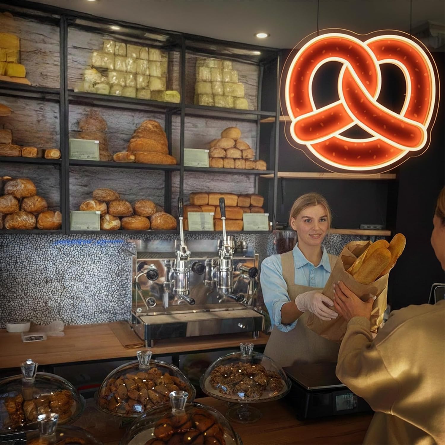 Pretzel Neon Sign USB Powered  - огляд і ціна Outdoor Kitchen Power